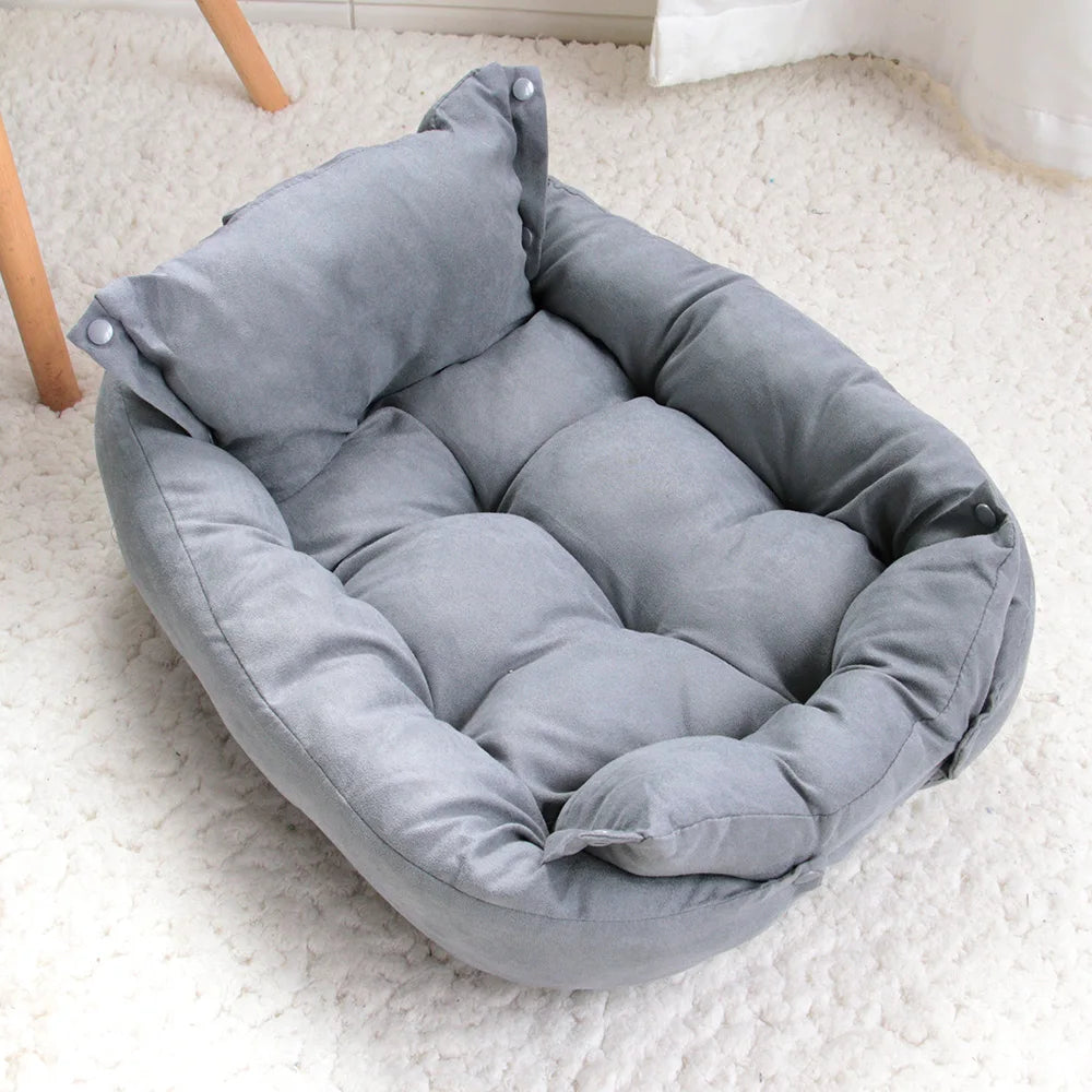 3-in-1 Luxury Sofa Dog Bed