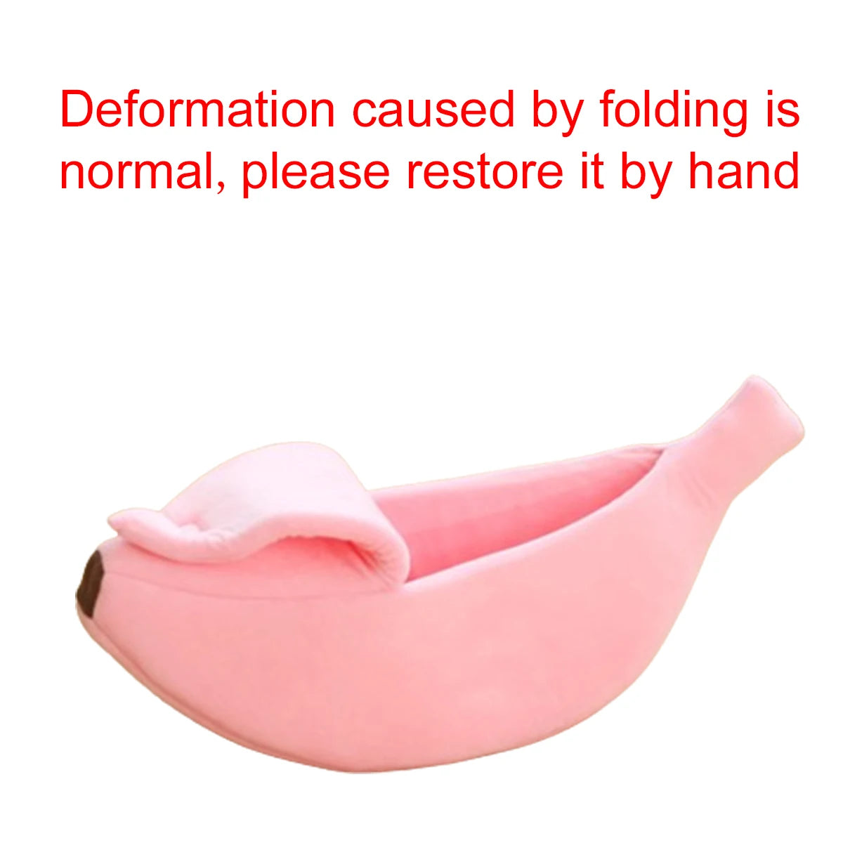 Kawaii Banana Pod Pet Bed