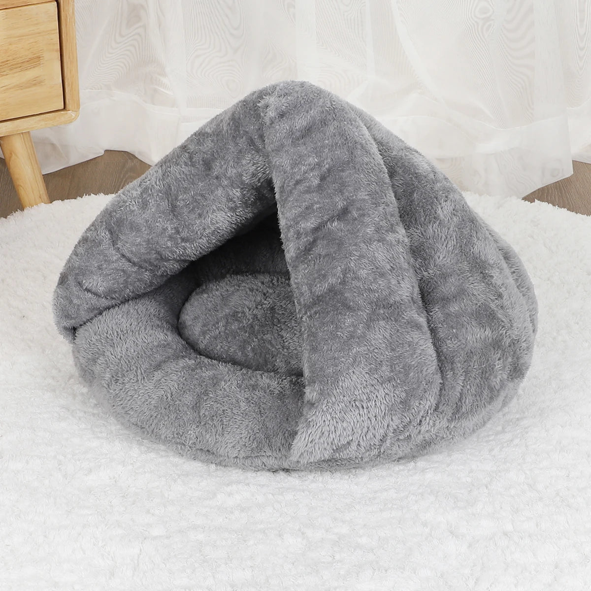 Cosy Velvet Cat Nest