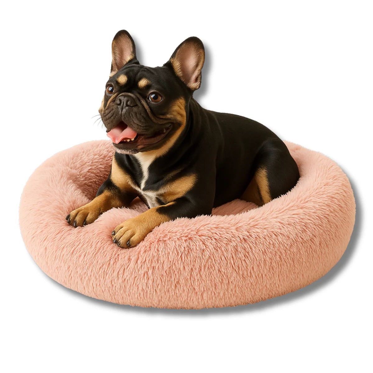 Calming Dog Bed with Removable Cover