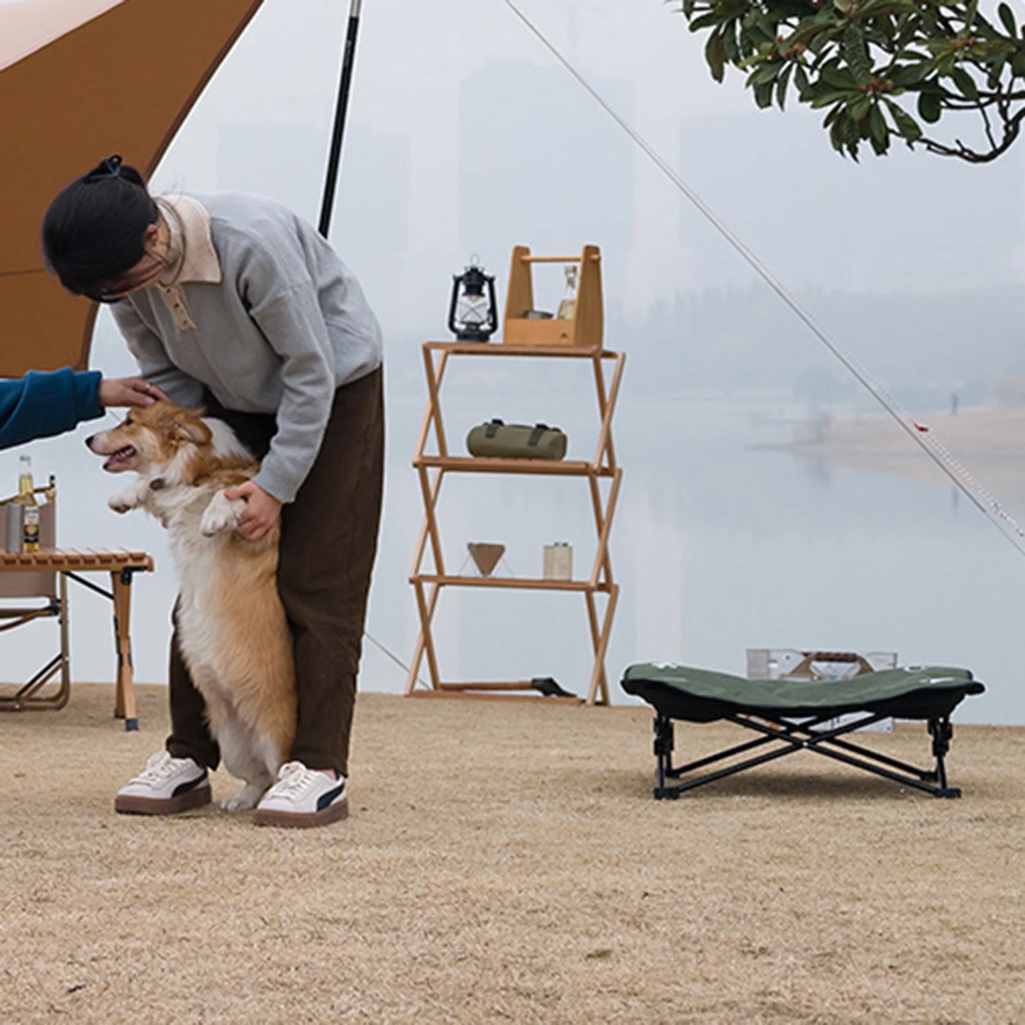 Fold & Go Outdoor Pet Bed
