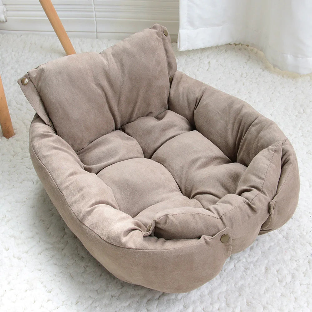 3-in-1 Luxury Sofa Dog Bed