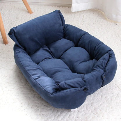 3-in-1 Luxury Sofa Dog Bed
