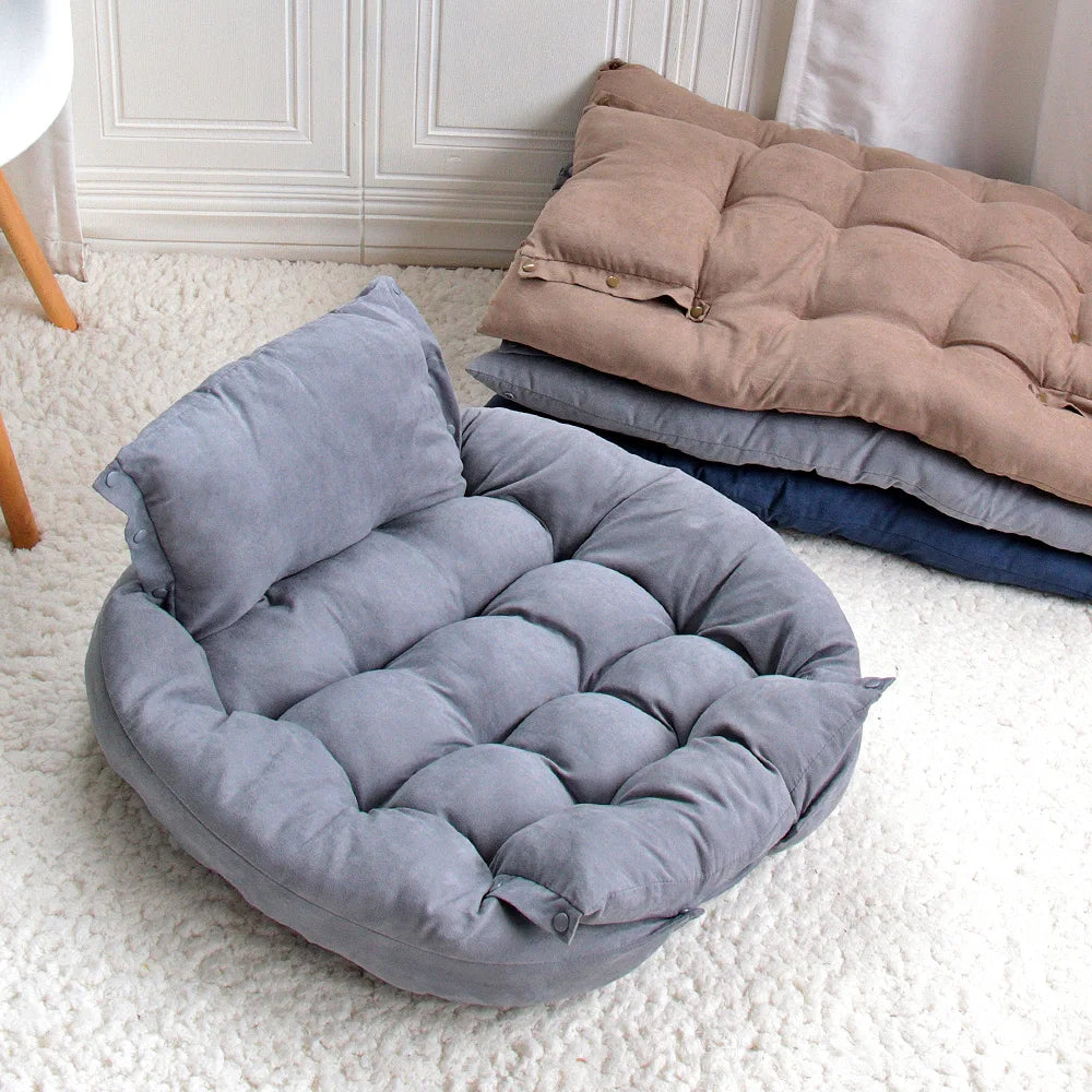 3-in-1 Luxury Sofa Dog Bed