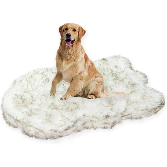 Luxury Faux Fur Dog Bed
