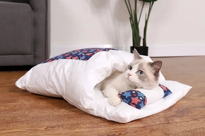 Calming Cat Cave Sleeping Bag