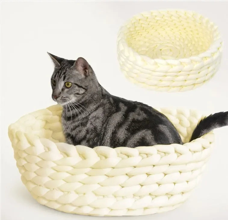 Super Soft Woven Cat Nest