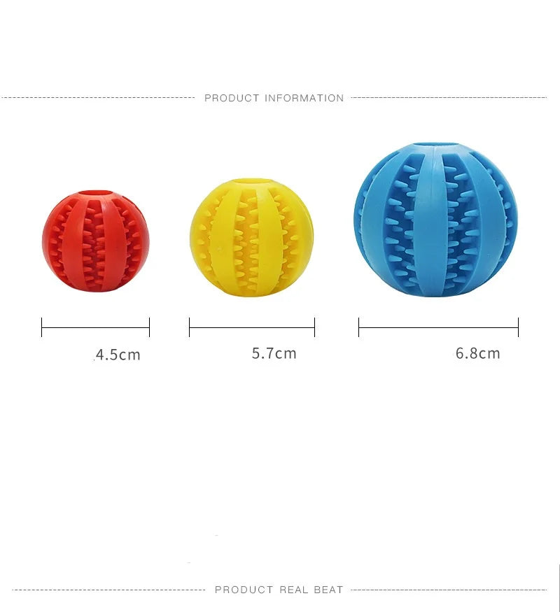 Slow Feeder Rubber Treat Ball