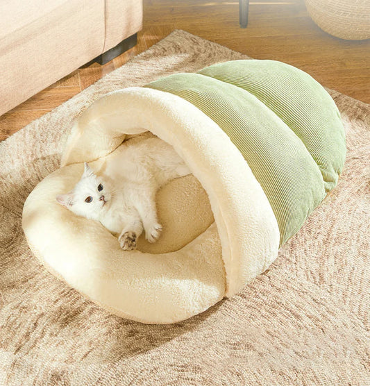 Winter Warm Pet Cat Bed Soft Plush