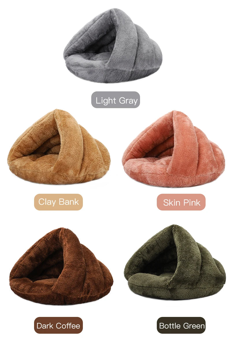 Cosy Velvet Cat Nest