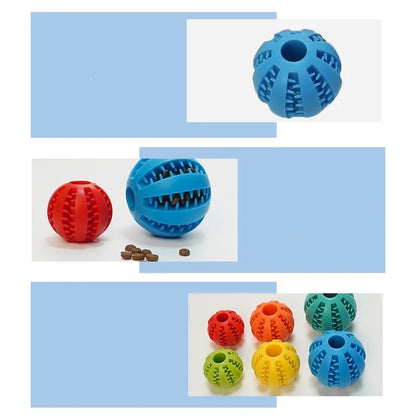 Slow Feeder Rubber Treat Ball