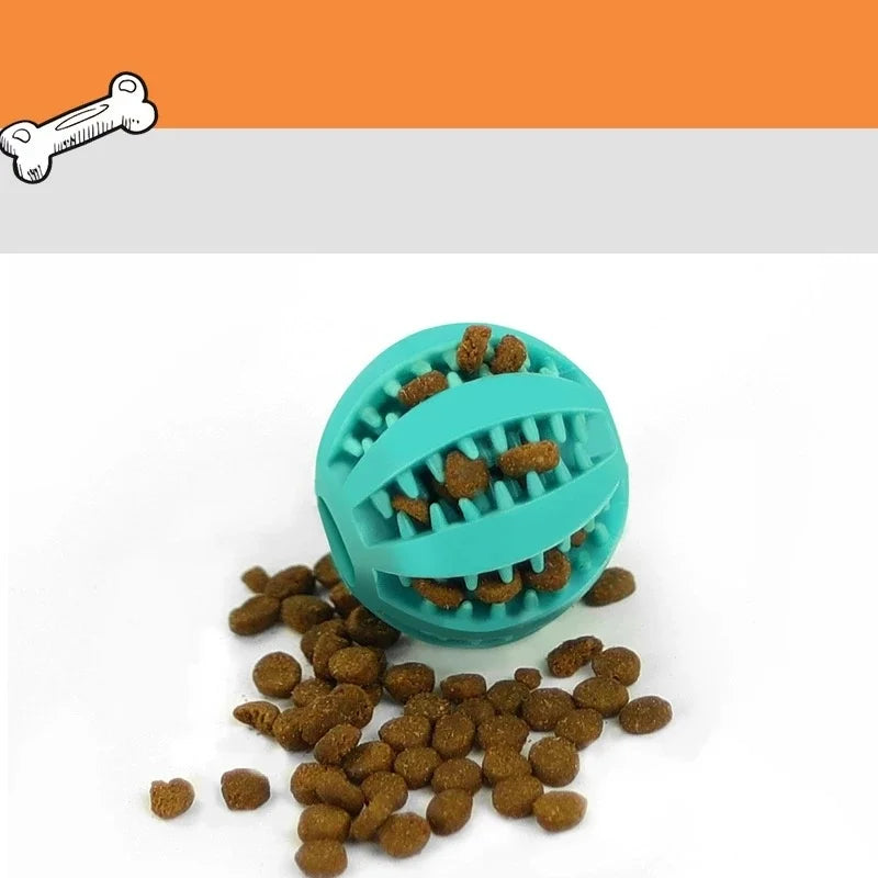 Slow Feeder Rubber Treat Ball