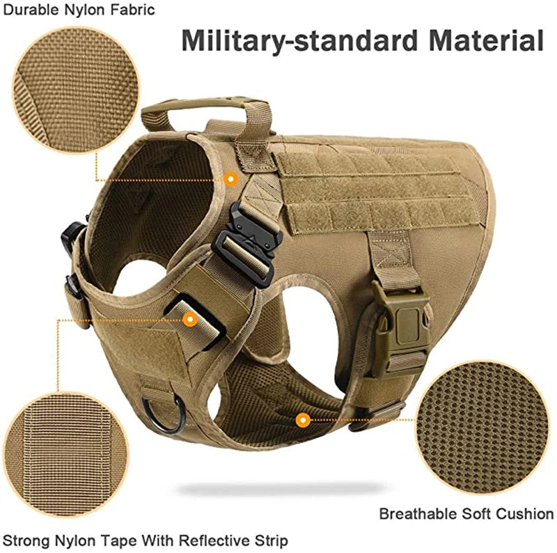 Defender Durable Tactical Dog Harness