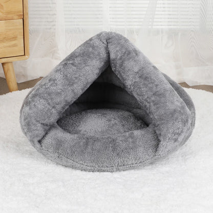 Cosy Velvet Cat Nest