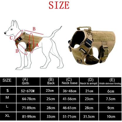 Defender Durable Tactical Dog Harness