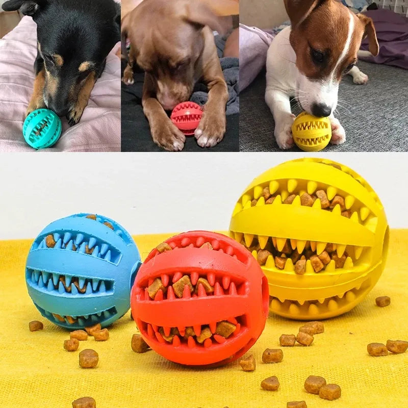 Slow Feeder Rubber Treat Ball