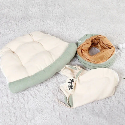Plush Burrowing Cat Tunnel