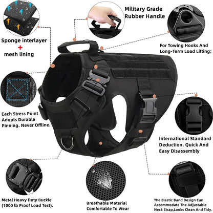 Defender Durable Tactical Dog Harness