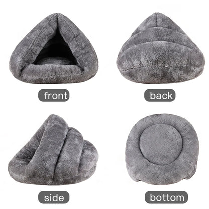 Cosy Velvet Cat Nest