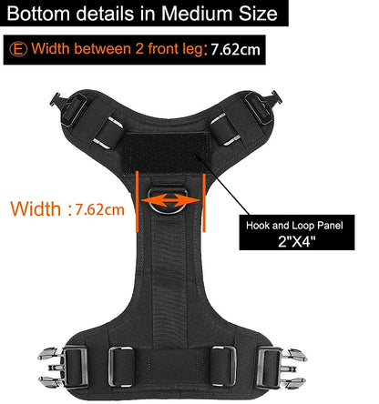 Defender Durable Tactical Dog Harness