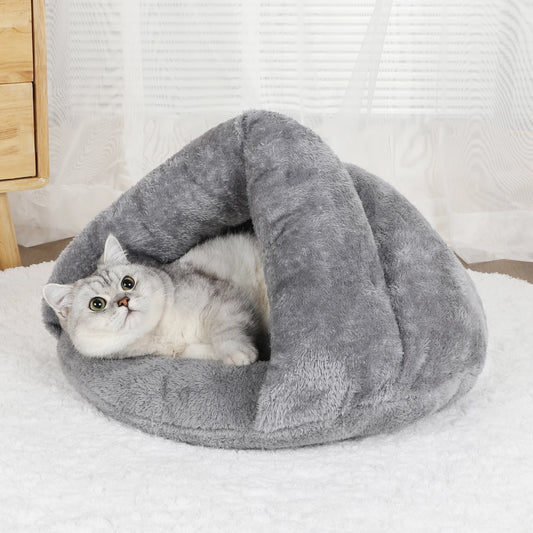 Cosy Velvet Cat Nest
