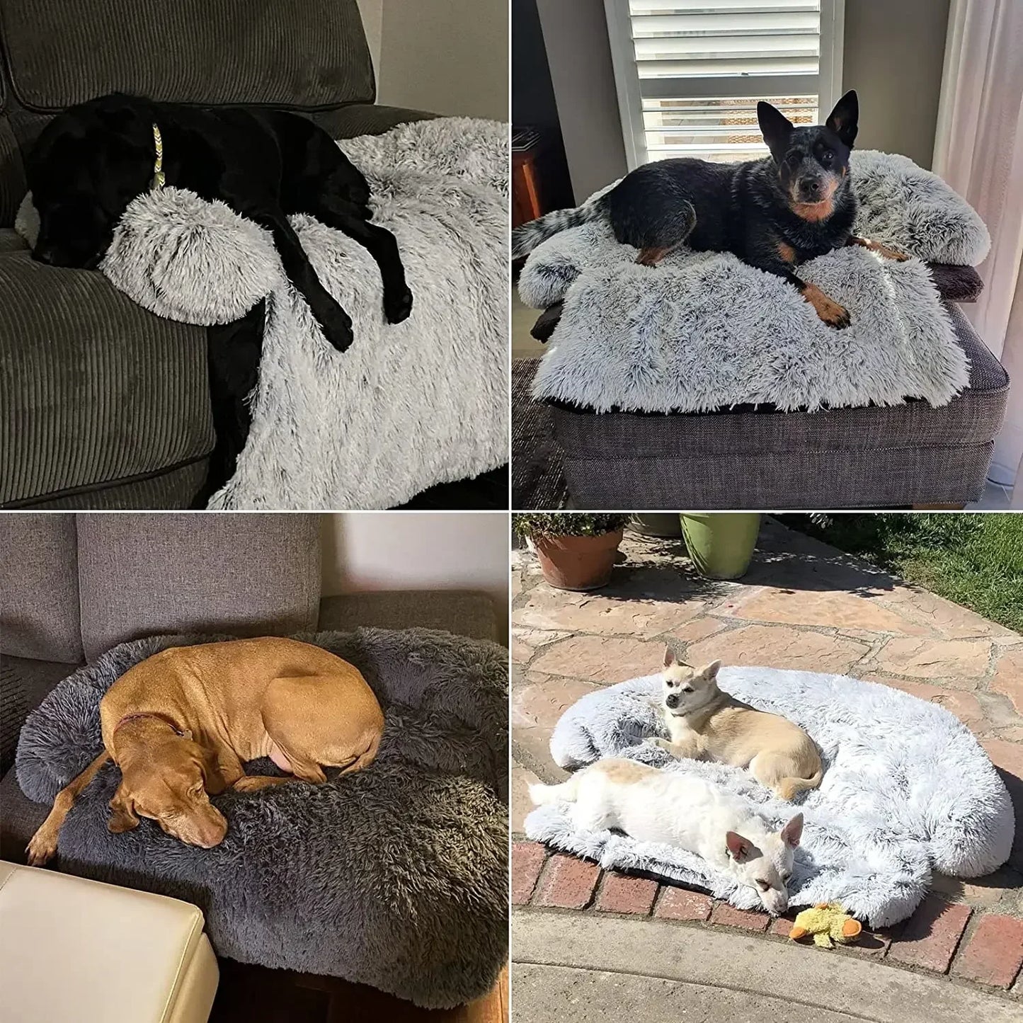 Calming Plush Couch Protector