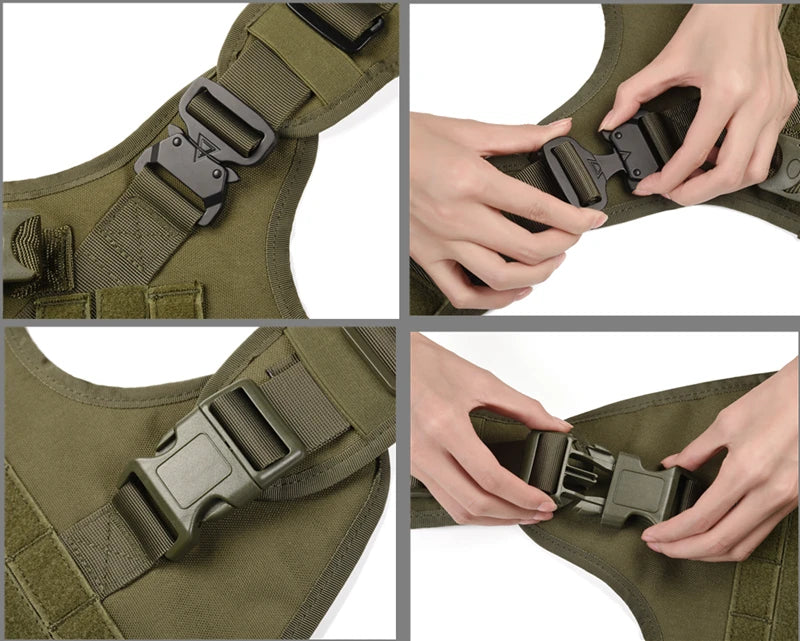 Defender Durable Tactical Dog Harness