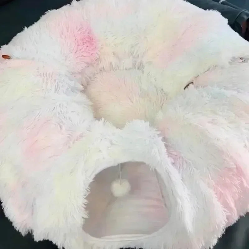 Calming Cat Tunnel Bed