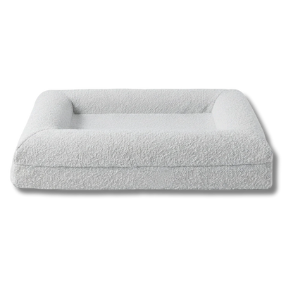 Luxury Bouclé Memory Foam Dog Bed