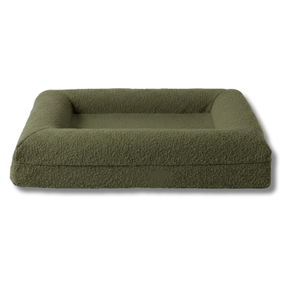 Luxury Bouclé Memory Foam Dog Bed