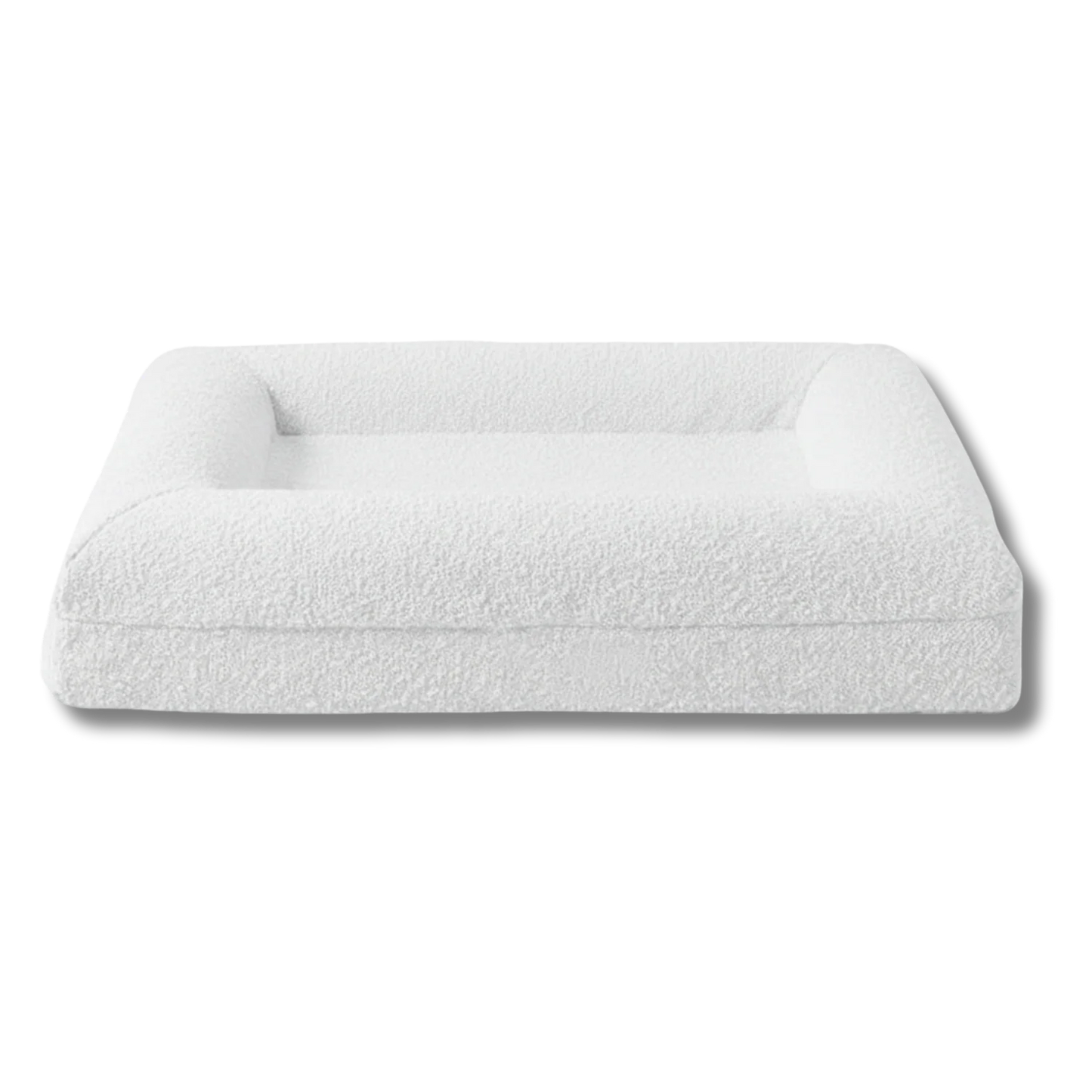 Luxury Bouclé Memory Foam Dog Bed