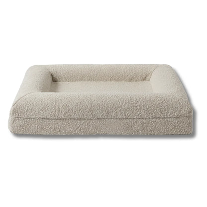 Luxury Bouclé Memory Foam Dog Bed