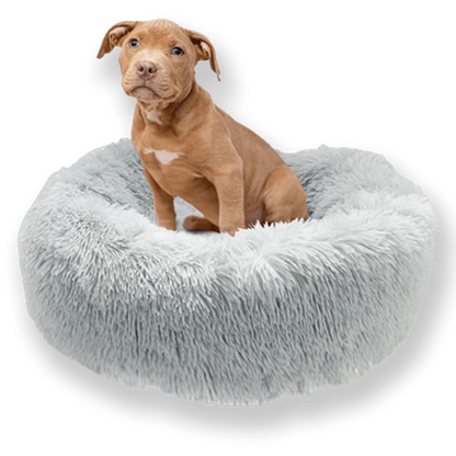 Calming Dog Bed with Removable Cover