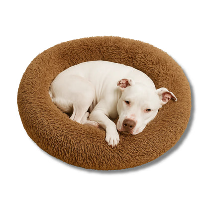 Calming Dog Bed with Removable Cover