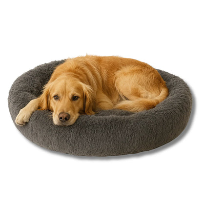 Calming Dog Bed with Removable Cover